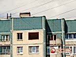 Установка остекления в доме 137 серии - фото со стороны